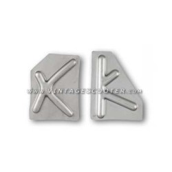 Jeu de renforts arrières Vespa 50 - 125 Primavera